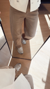 Jeans ballon/barrel taupe