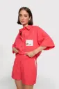 Chemise rouge Alix 