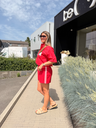 Short rouge Alix