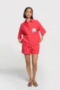 Short rouge Alix