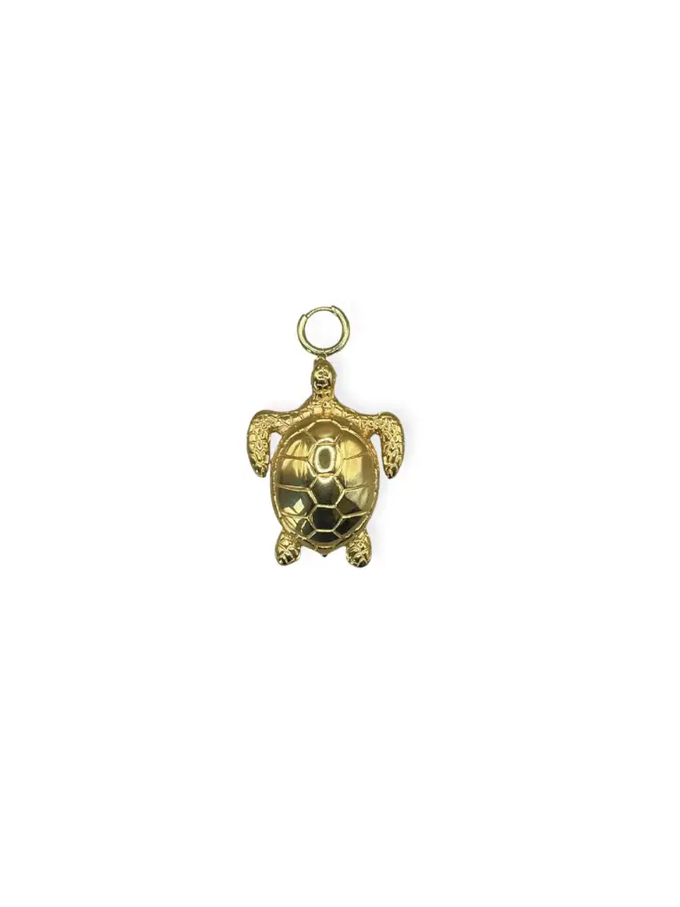 Turtle Gold Pendant Bonnie Studios