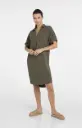 Robe longue kaki Yaya