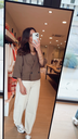 Blazer manches kimono taupe YAYA