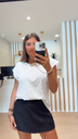 T-shirt basic blanc 