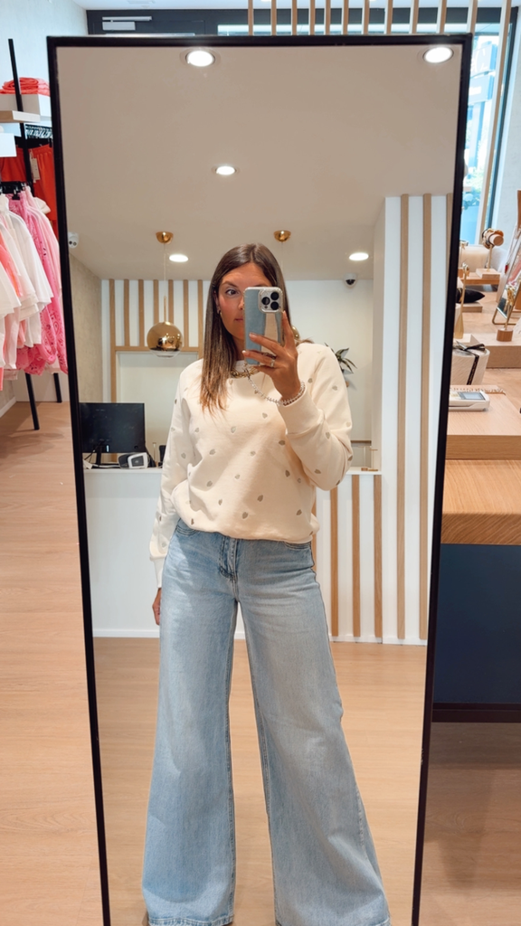 Sweat petits coeurs