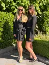 Ensemble blazer short noir 