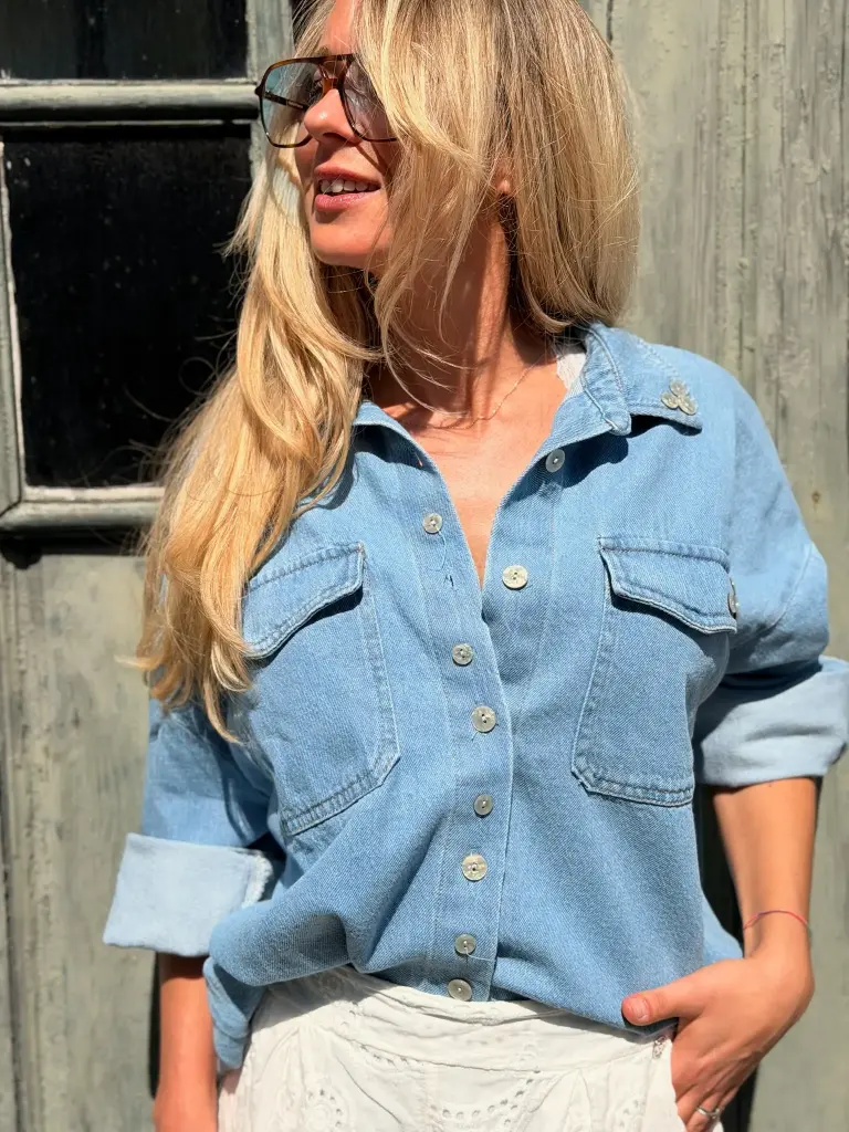 Surchemise jeans