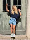 Short jeans + coeur