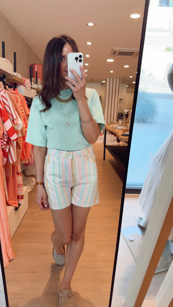 T-shirt Loulou vert 