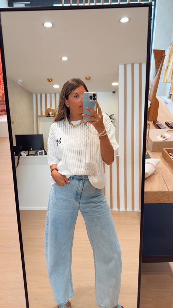 Pull crochet Alix (XS)
