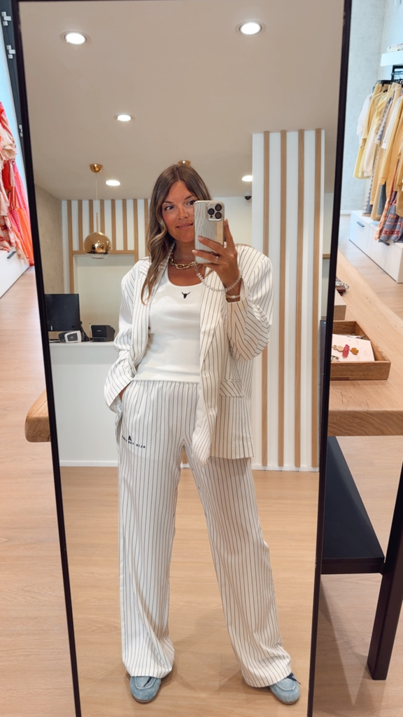 Pantalon ligné Alix