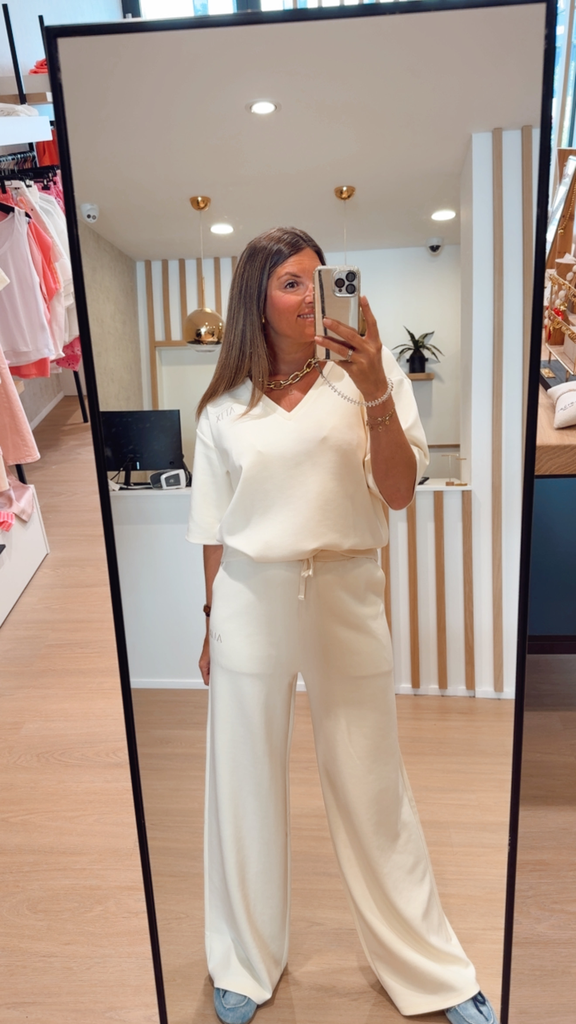 Pantalon jog vanille Alix