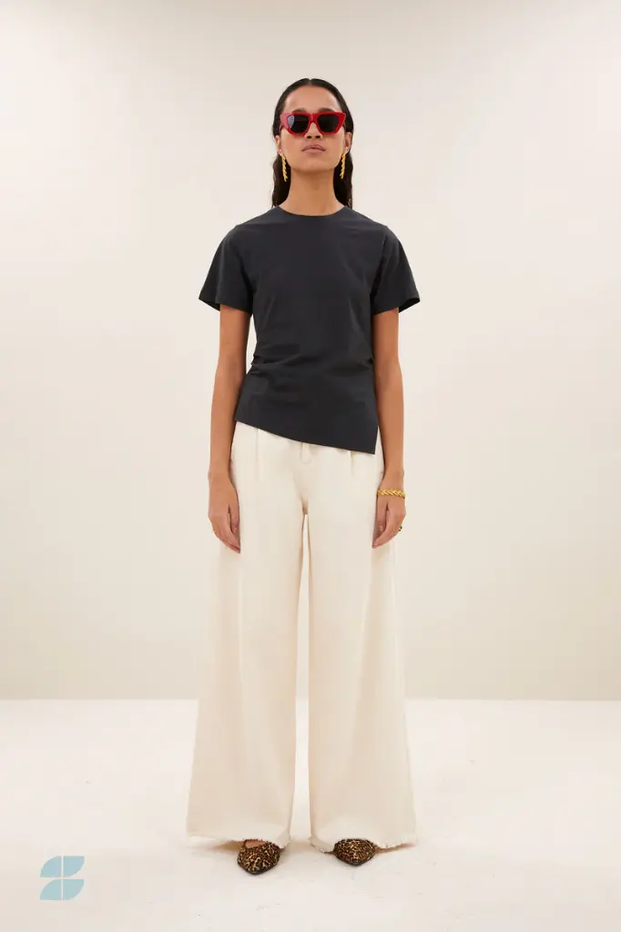 Pantalon beige clair By-Bar (XS)