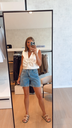 Short denim Alix 