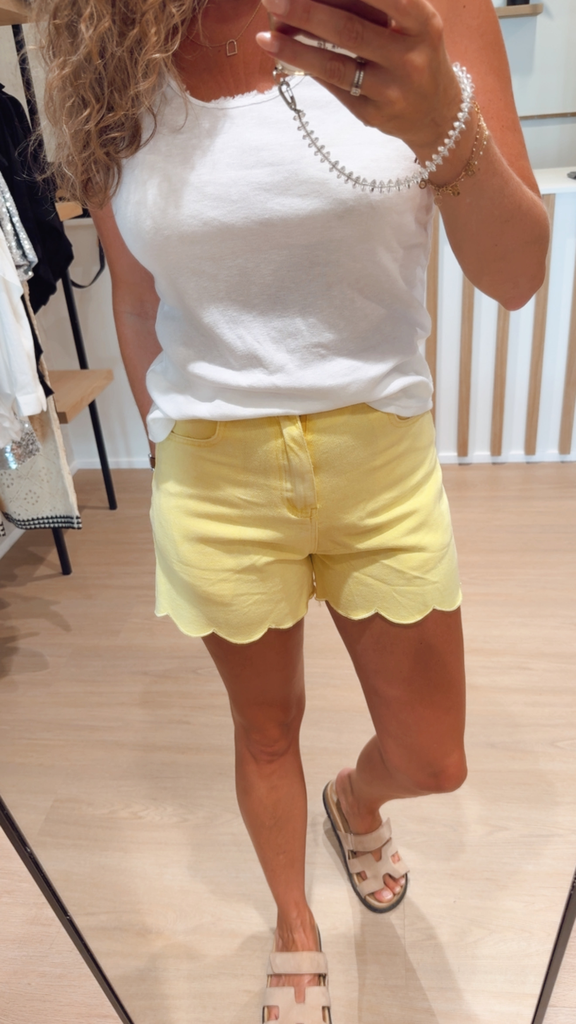 Short Mado Jaune