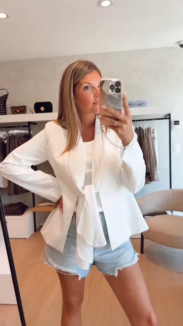 Veste Sacha écru