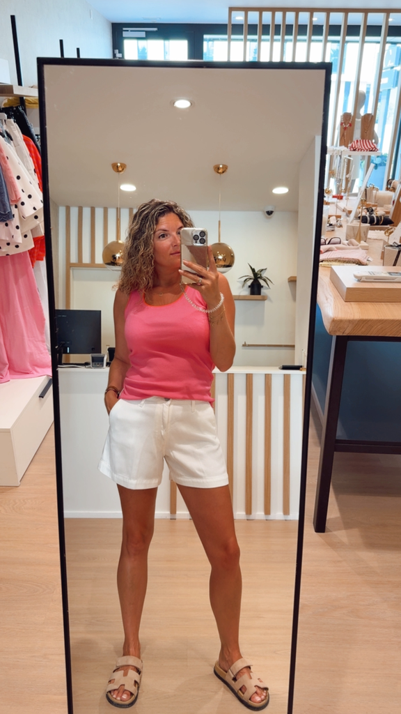 Top Mina fuchsia