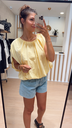 Blouse Iris Jaune