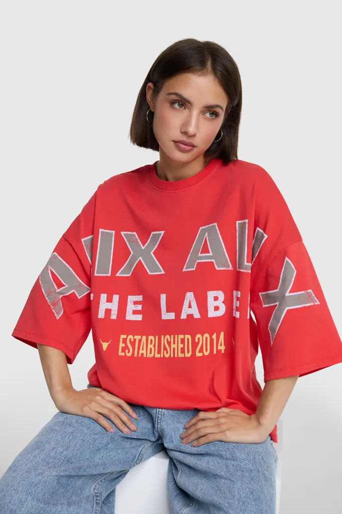 T-shirt corail Alix