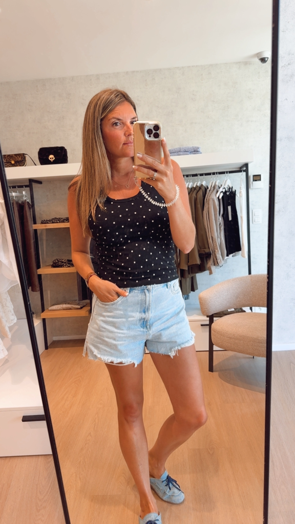 Top à pois