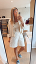 Gilet à trou beige