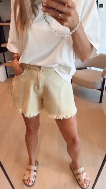 Short Jessy beige