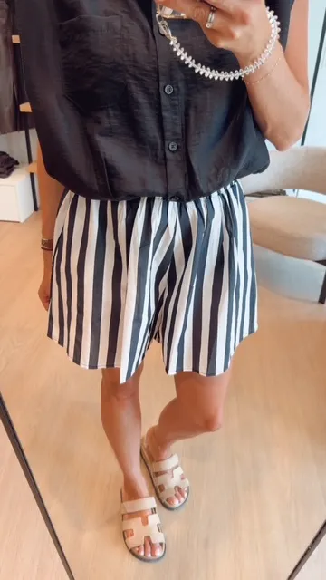Short Playa noir