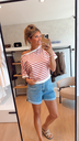 T-shirt BIKA rouge