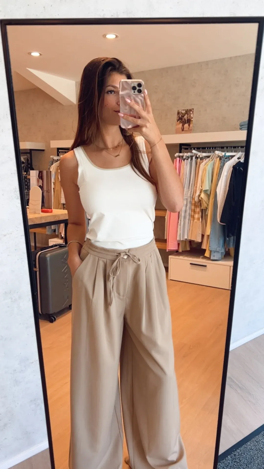 Pantalon caramel Nukus