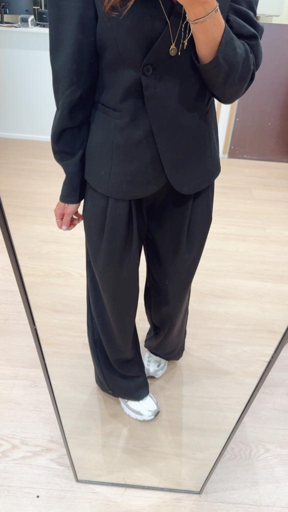 Pantalon tailleur noir MbyM