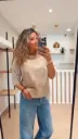 T-shirt oversize en mailles YAYA