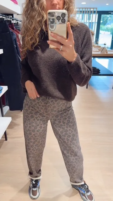 Jeans Léopard By-Bar (XS)