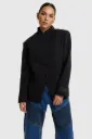 Blazer militaire noir Alix