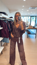 Pull Leda marron Notshy