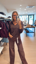 Pull Lucille marron Notshy