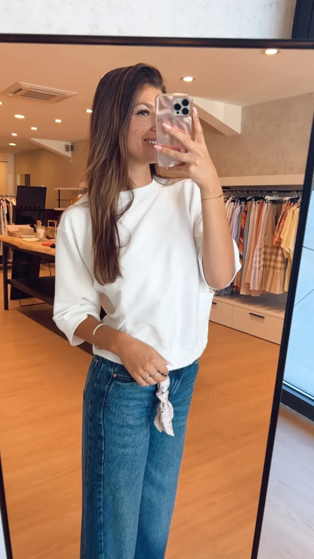 T-shirt côtelé YAYA (XS)