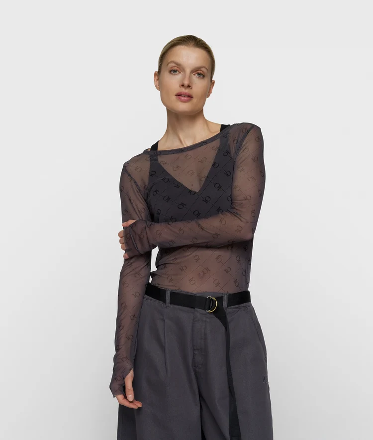 Top m/longues monogramme 10DAYS