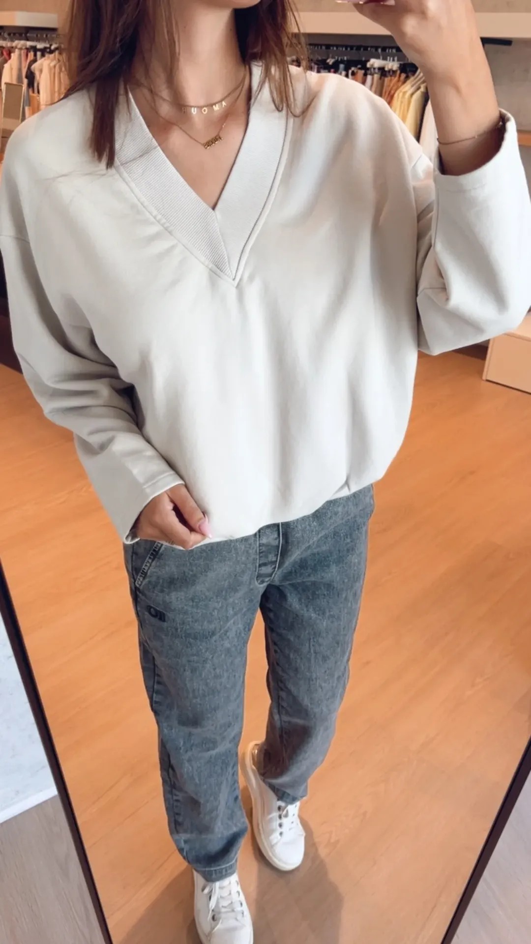 Pull ballon beige 10DAYS (XS)