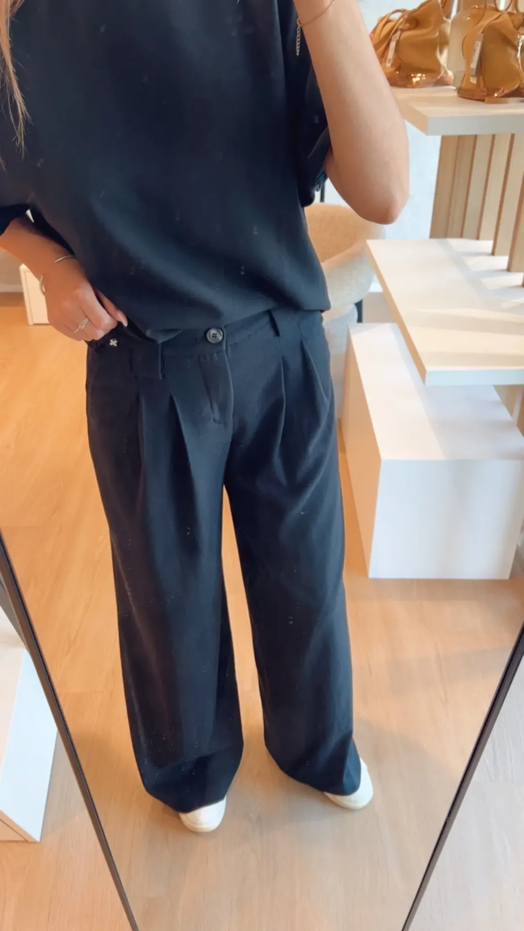 Pantalon Paulette noir Lalotti