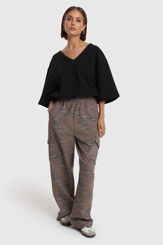 Pantalon cargo animal Alix