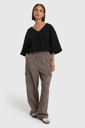 Pantalon cargo animal Alix