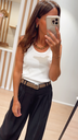 Top Jil blanc