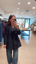 Blazer noir Perla