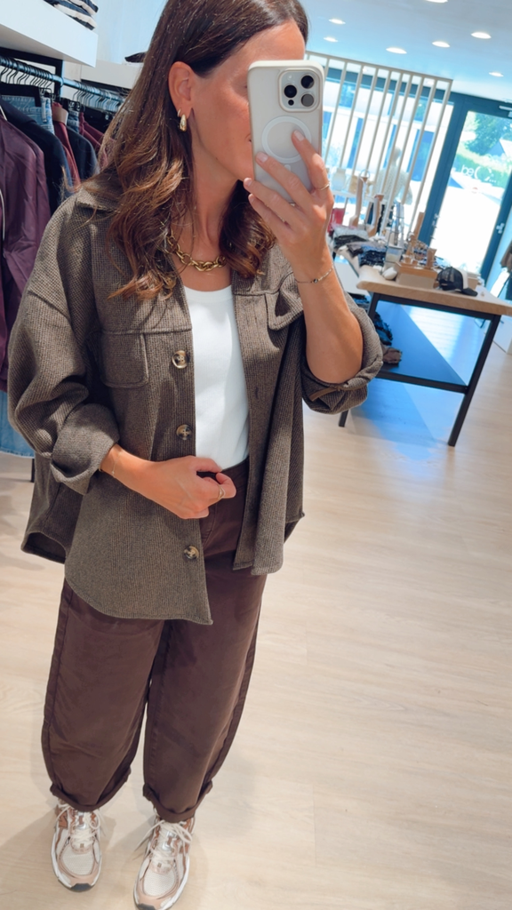 Surchemise marron