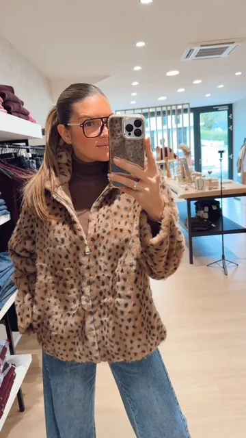 Manteau léopard