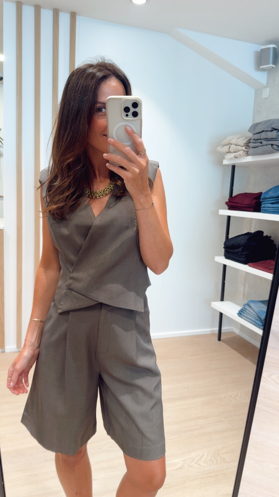 Gilet marron