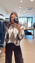 Pull carreaux Majestic