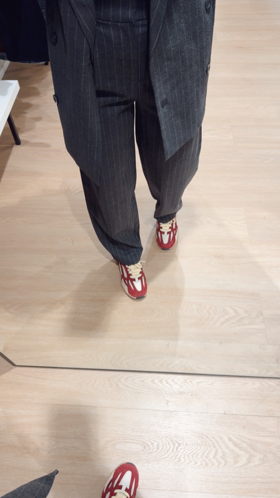 Pantalon anthracite ligne Alix