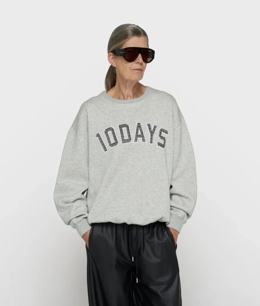 Sweat gris 10 days