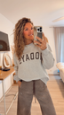 Sweat gris 10 days